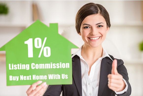 1% Listing Commission Buy Next Home with us